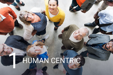 1 HUMAN CENTRIC